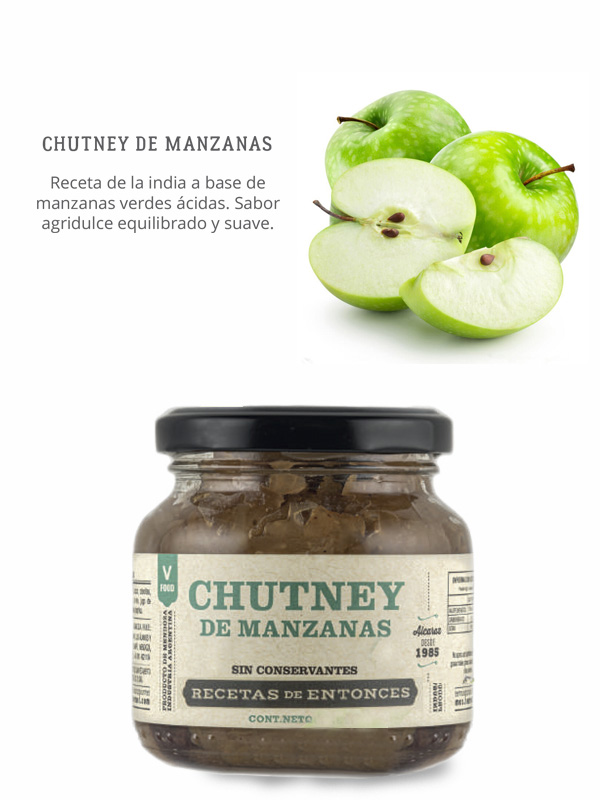 Chutney de Manzanas 210 gr